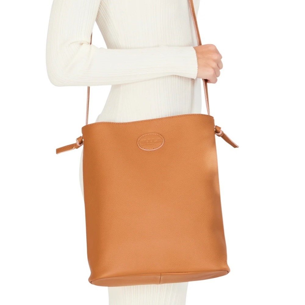 M.I.L.A. JACKIE Leather Cross body bag | Tan